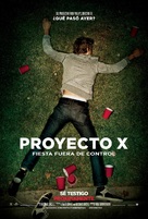 Project X - Mexican Movie Poster (xs thumbnail)