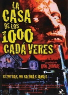 House of 1000 Corpses - Spanish Movie Poster (xs thumbnail)