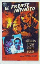 El frente infinito - Spanish Movie Poster (xs thumbnail)