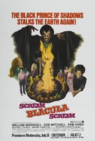 Scream Blacula Scream - Advance movie poster (xs thumbnail)
