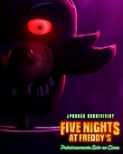 Five Nights at Freddy&#039;s - Spanish Movie Poster (xs thumbnail)