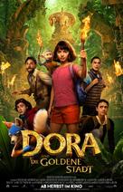 Dora and the Lost City of Gold - German Movie Poster (xs thumbnail)