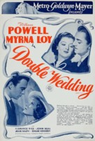 Double Wedding - British poster (xs thumbnail)