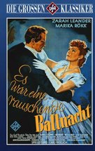 Es war eine rauschende Ballnacht - German Movie Cover (xs thumbnail)