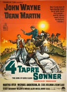 The Sons of Katie Elder - Danish Movie Poster (xs thumbnail)