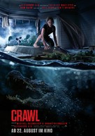 Crawl - German Movie Poster (xs thumbnail)