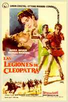Le legioni di Cleopatra - Spanish Movie Poster (xs thumbnail)