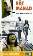R&ouml;tm&aring;nad - Swedish VHS movie cover (xs thumbnail)