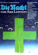 La notte di San Lorenzo - German Movie Poster (xs thumbnail)