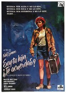 I Ought to Be in Pictures - Spanish Movie Poster (xs thumbnail)