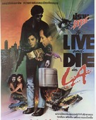 To Live and Die in L.A. - Thai Movie Poster (xs thumbnail)