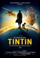 The Adventures of Tintin: The Secret of the Unicorn - Norwegian Movie Poster (xs thumbnail)