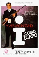 I... comme Icare - Spanish Movie Poster (xs thumbnail)