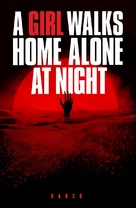 A Girl Walks Home Alone at Night - Movie Poster (xs thumbnail)