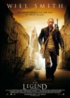 I Am Legend - German Movie Poster (xs thumbnail)