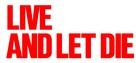 Live And Let Die - Logo (xs thumbnail)