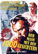 Man of a Thousand Faces - German DVD movie cover (xs thumbnail)