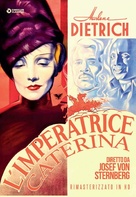 The Scarlet Empress - Italian DVD movie cover (xs thumbnail)