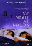 Ma nuit chez Maud - DVD movie cover (xs thumbnail)