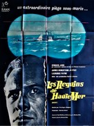 Mystery Submarine - French Movie Poster (xs thumbnail)