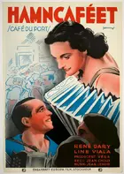 Le café du port Poster