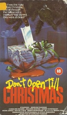 Don&#039;t Open &#039;Til Christmas - British VHS movie cover (xs thumbnail)
