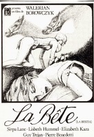 La b&ecirc;te - Spanish Movie Poster (xs thumbnail)