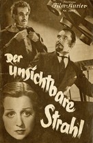 The Invisible Ray - Austrian poster (xs thumbnail)