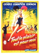 Three for the Show - French Movie Poster (xs thumbnail)