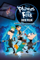 Phineas and Ferb: Across the Second Dimension - German DVD movie cover (xs thumbnail)