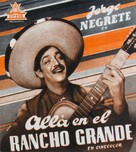 All&aacute; en el Rancho Grande - Spanish Movie Poster (xs thumbnail)