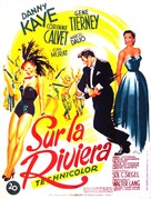 On the Riviera - French Movie Poster (xs thumbnail)