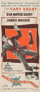 North by Northwest - Australian Movie Poster (xs thumbnail)