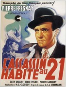 L&#039;assassin habite... au 21 - French Movie Poster (xs thumbnail)