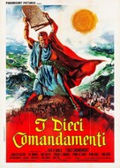 The Ten Commandments - Italian Movie Poster (xs thumbnail)