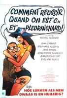 Comment r&eacute;ussir... quand on est con et pleurnichard - Belgian Movie Poster (xs thumbnail)