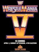 WrestleMania V - Movie Poster (xs thumbnail)