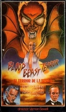 The Blood Beast Terror - Spanish VHS movie cover (xs thumbnail)