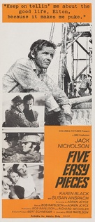 Five Easy Pieces - Australian Movie Poster (xs thumbnail)