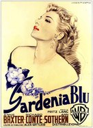 The Blue Gardenia - Italian Movie Poster (xs thumbnail)
