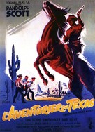 Buchanan Rides Alone - French Movie Poster (xs thumbnail)