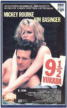 Nine 1/2 Weeks - Finnish Movie Cover (xs thumbnail)