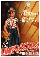 Sciusci&agrave; - Spanish Movie Poster (xs thumbnail)