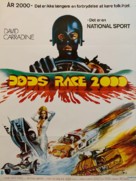 Death Race 2000 - Danish Movie Poster (xs thumbnail)