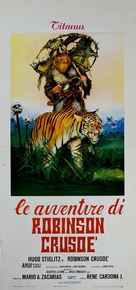 Robinson Crusoe - Italian Movie Poster (xs thumbnail)