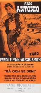 San Antonio - Swedish Movie Poster (xs thumbnail)