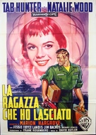 The Girl He Left Behind - Italian Movie Poster (xs thumbnail)