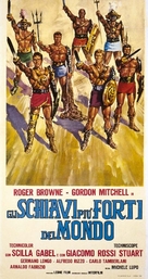 Schiavi pi&ugrave; forti del mondo, Gli - Italian Movie Poster (xs thumbnail)