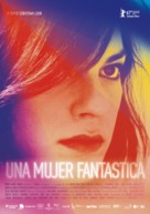 Una mujer fant&aacute;stica - German Theatrical movie poster (xs thumbnail)