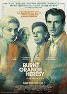The Burnt Orange Heresy - New Zealand Movie Poster (xs thumbnail)
